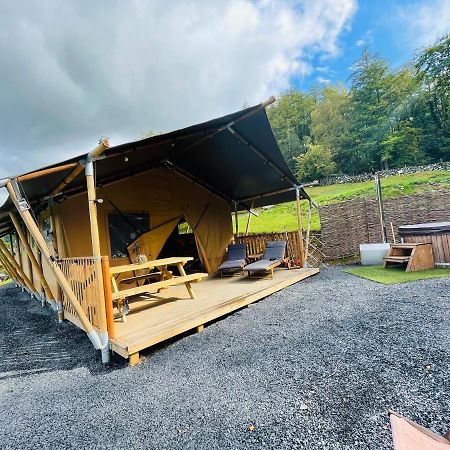 Mountain View Safari Tent With Hot Tub In The Heart Of Snowdonia Dolgellau Exterior foto