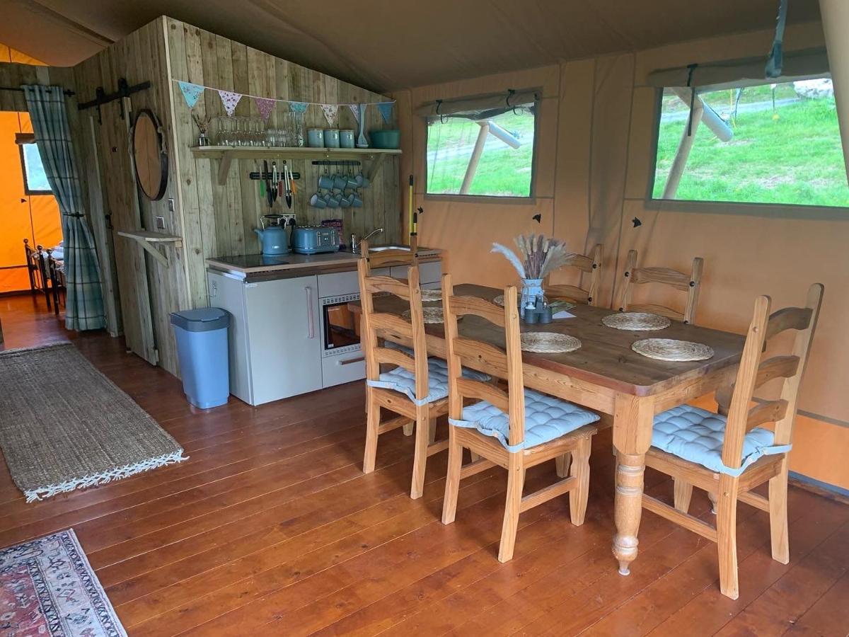 Mountain View Safari Tent With Hot Tub In The Heart Of Snowdonia Dolgellau Exterior foto