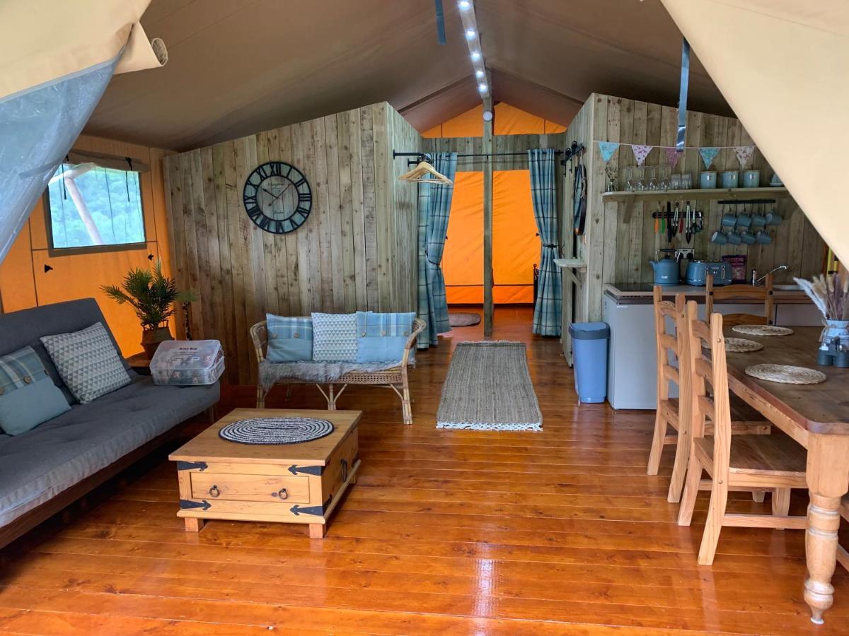 Mountain View Safari Tent With Hot Tub In The Heart Of Snowdonia Dolgellau Exterior foto